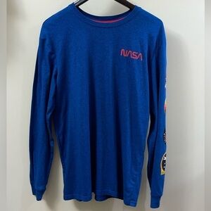 FIFTH SUN NASA LONG SLEEVE TEE SIZE LARGE